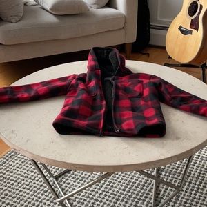 Zip up boys hoodie that is warm, soft and stylish